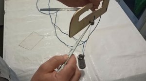 Резак из нихромовой проволоки для резки оргстекла, акрила, плексигласа, винила и различных пластмас