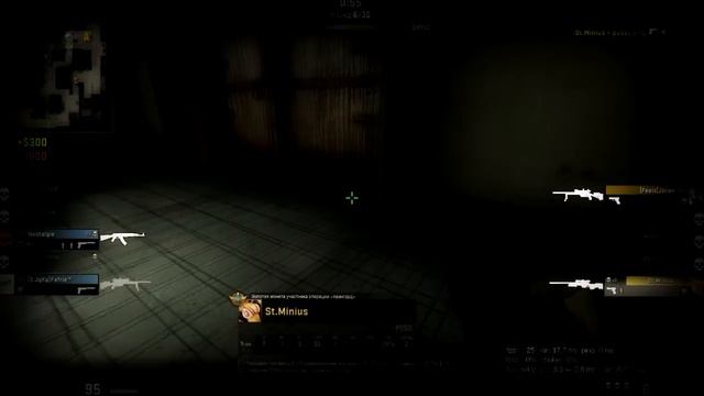 CS:GO ACE|SAINT 20 FPS смотреть онлайн