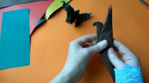 ЗМЕЙ ГОРЫНЫЧ из бумаги.как сделать змея горыныча оригами.