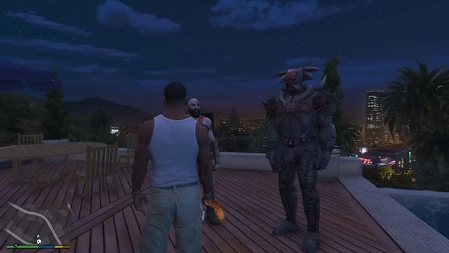 Franklin Killed KRATOS and KURSE To Catch SERBIAN DANCING LADY in GTA 5 | SHINCHAN and CHOP смотреть онлайн