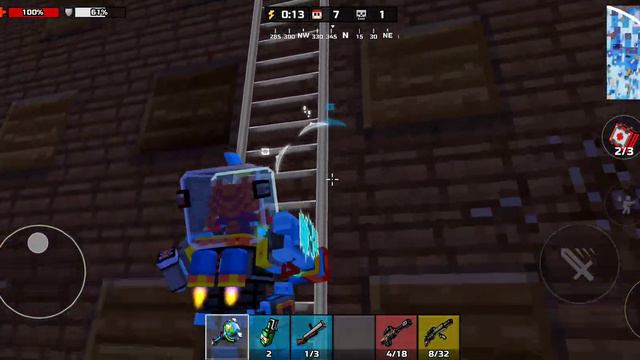 3 Kill Battle Royale Victory ! - Pixel Gun 3D - PG3D смотреть онлайн