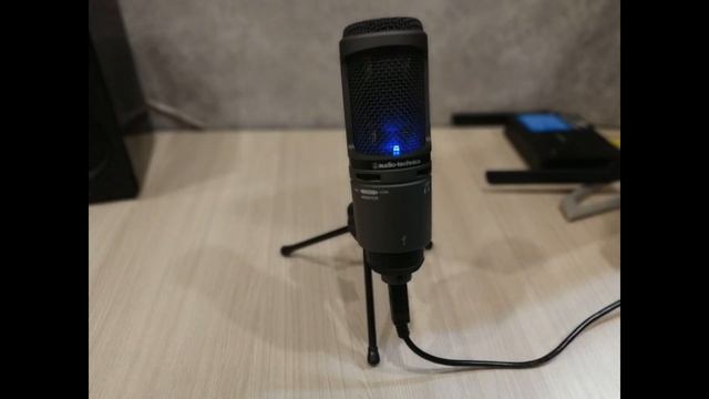 Распаковка и обзор микрофона Audio-Technica AT2020 USB+ смотреть онлайн