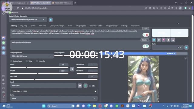 How To Speed Up Stable Diffusion Processing Time In Setting (Tips & Tricks Tutorial Guide) смотреть онлайн