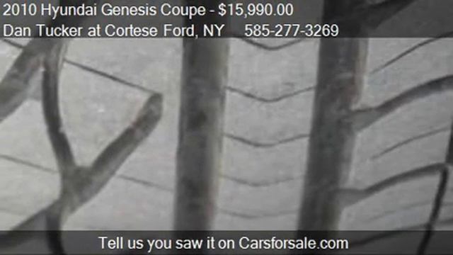 2010 Hyundai Genesis Coupe 2.0T - For Sale In Rochester, NY