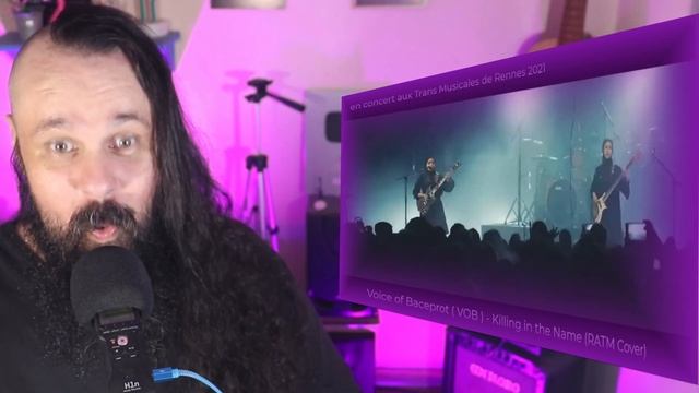 HEAVY METAL SINGER REACTS TO VOICE OF BACEPROT (VOB) - KILLING IN THE NAME смотреть онлайн
