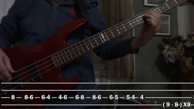 DIO and Malmsteen - Dream On BASS COVER with TABS + Backing track смотреть онлайн