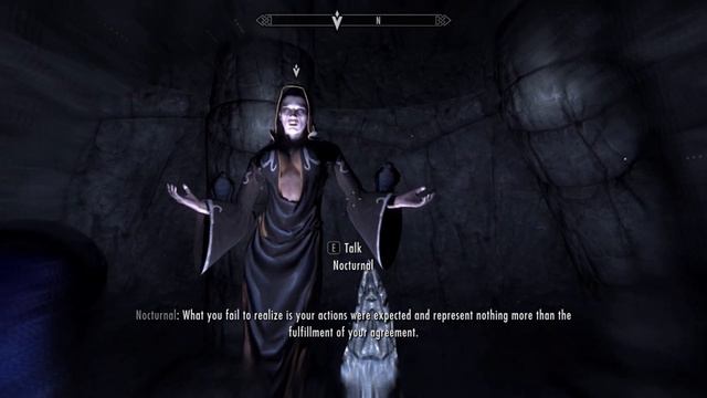 Skyrim ٠ First time Meeting Nocturnal смотреть онлайн