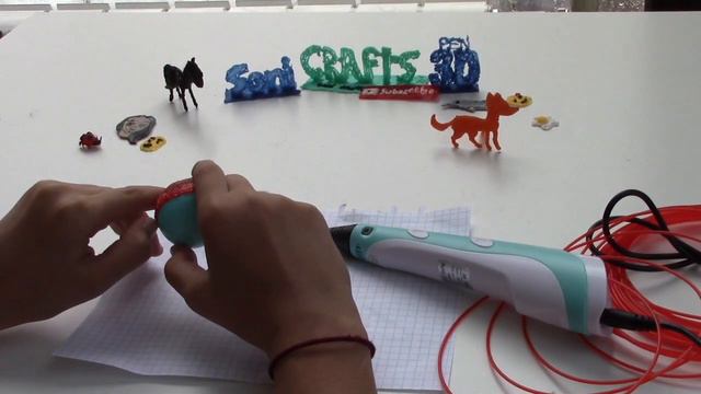 рисую 3D ручкой. Новая поделка смотреть онлайн