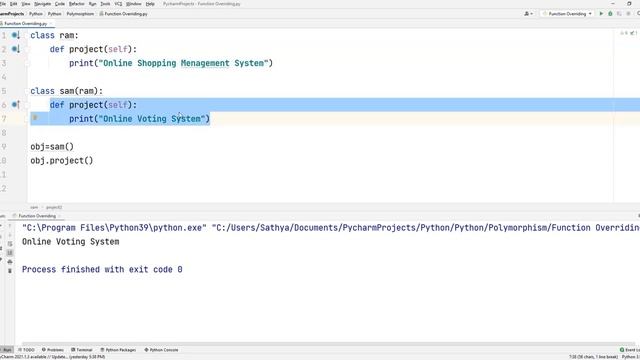Polymorphism in Python | Tamil смотреть онлайн