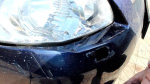 Демонтаж омывателя фар и замена уплотнительной резинки ТОЙОТА COROLLA Е150 .