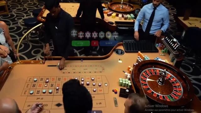 BIG WIN ON TABLE ROULETTE BIG betting exclusive video 2022-07-15