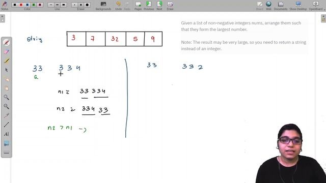 Largest Number | Leetcode 179 Solution | Searching and Sorting смотреть онлайн