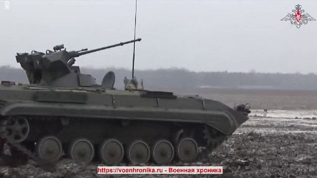 2023.02.15. Война на Украине. Подготовка экипажей модернизированных БРМ-1К в тыловом районе зоны СВО смотреть онлайн