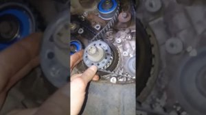 Замена ремня ГРМ мицубиси 4G64