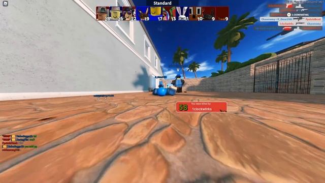 arsenal players be like... (Roblox Arsenal) смотреть онлайн