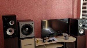 #Edifier R2750db Edifier #t5 звучит кайфно ! на минимальной громкости басс глубокий сочный !