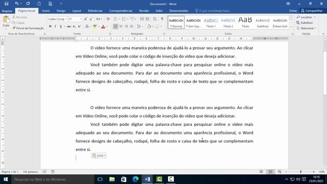 Usando os atalhos CTR+Z, CTRL+C, CTRL+V, CTRL+X no Microsoft Word смотреть онлайн