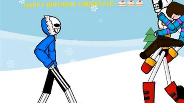 Happy birthday undertale :D смотреть онлайн