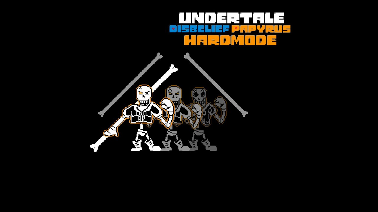 Disbelief Papyrus Hardmode full OST смотреть онлайн