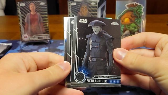 2023 Topps Chrome STAR WARS 2 Retail Value Blaster Boxes! смотреть онлайн
