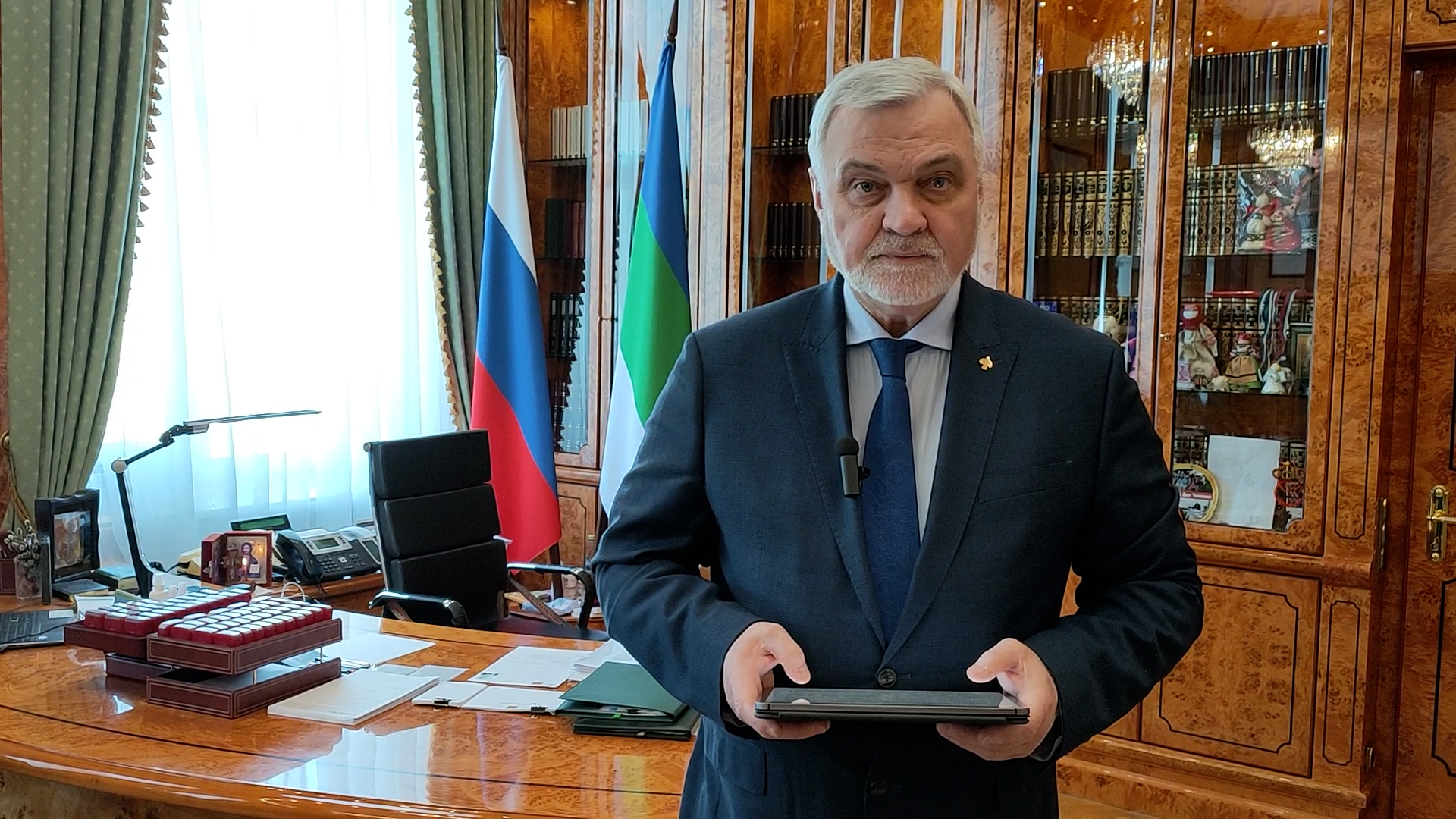 Владимир Уйба об устранении последствий инцидента на Усинском водоводе смотреть онлайн