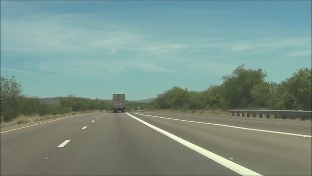 Arizona - Interstate 19 South - Kilometer Marker 30-20 (5/20/15) смотреть онлайн