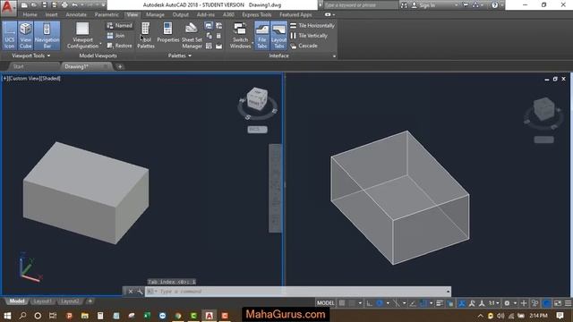 How to Create Name of viewports in Autocad- Name viewports in Autocad Tutorial смотреть онлайн