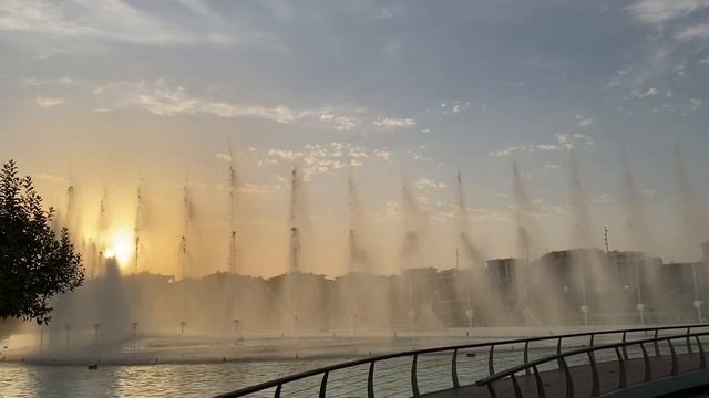 Tashkent City Park??ПОЮЩИЕ ФОНТАНЫ В ТАШКЕНТЕ 2021? 1 часть