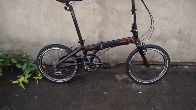 Велосипед Langtu К 8 (2019) Black Red