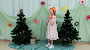 ГБОУ Школа № 1360 ДО «Теремок» - Деева Вера - инсценировка басни «Ворона и лисица»
