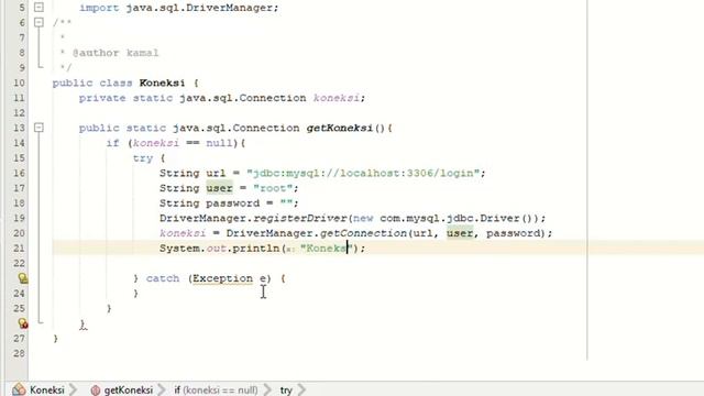 TUGAS PBO - MEMBUAT FORM LOGIN JAVA - DATABASE MYSQL смотреть онлайн