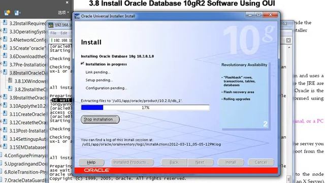 03.08 Oracle_10gR2_DataGuard_3.8 Install Oracle Database 10gR2 Software Using OUI.avi смотреть онлайн