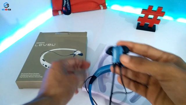 Samsung Level U Bluetooth Stereo Headset Blue Color Unboxing and Hands On in Hindi смотреть онлайн