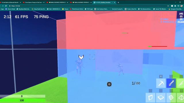 1v1 LOL Building Simulator, Battle Royale & Shooting Game смотреть онлайн