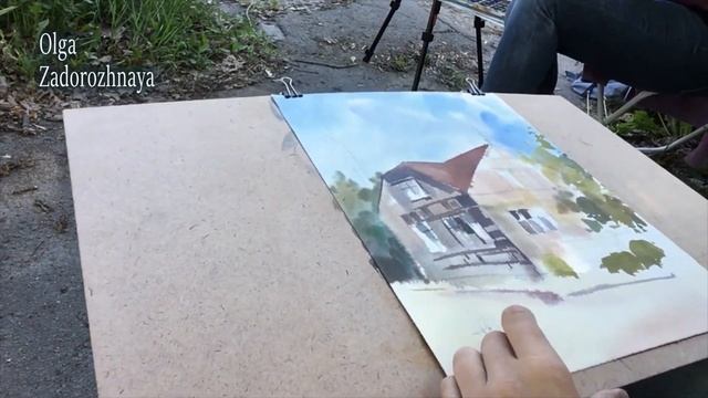 РИСУЮ В КАРЕЛИИ. Часть 3 Сортавала смотреть онлайн