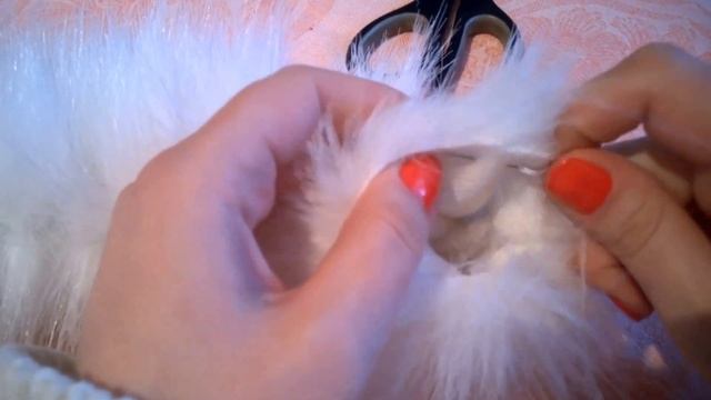 DIY : Cъемная опушка на капюшон / Removable fur on the jacket смотреть онлайн