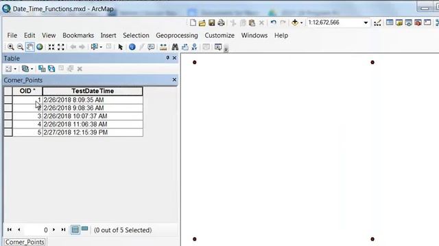 Date and Time Field Calculations in Arcmap смотреть онлайн