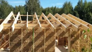 Соломенный экодом 100 м2