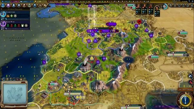 [21] Sid Meier's Civilization 6 - Macedonian War End - Gathering Storm - Dido - India - Let's Play смотреть онлайн