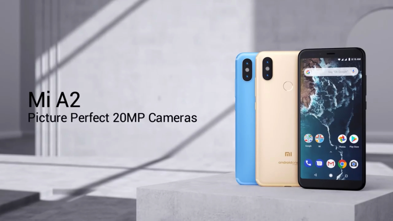 Xiaomi Mi A2 и Mi A2 Lite — смартфоны на чистой Android 8.1 Oreo