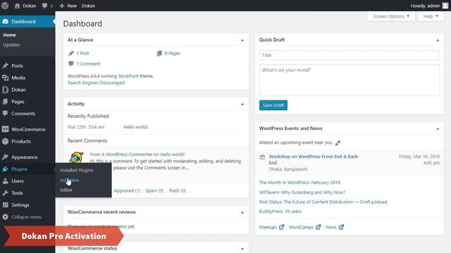 Easy Step by Step Guide to Dokan Installation смотреть онлайн