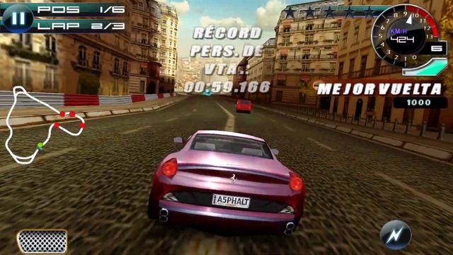 Asphalt 5 (Ferrari California) Paris смотреть онлайн