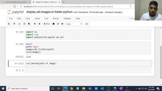 Display all the images stored in a folder using Python |Do task with Python| Python Project-Beginne смотреть онлайн