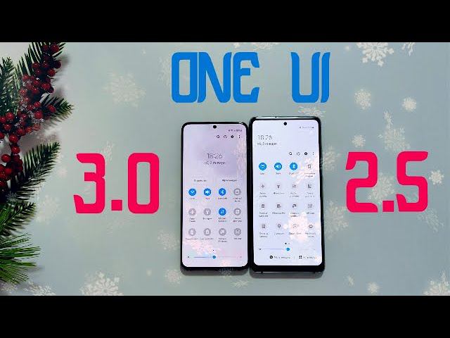 Обзор ONE UI 3.0 / Что изменилось? / Сравнение с ONE UI 2.5 / Android 11 на Samsung S20