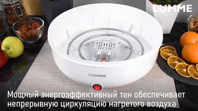 Электросушилка LUMME LFD-105 PP смотреть онлайн