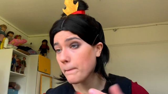Azula cosplay time! (Chatting in cosplay #2) Avatar The Last Airbender cosplay makeup and wig style смотреть онлайн