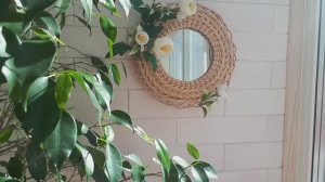 Двухсторонее зеркало _ плетение из бумаги