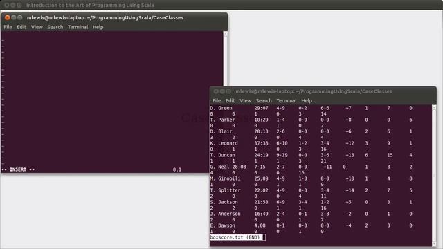 Scala case classes смотреть онлайн