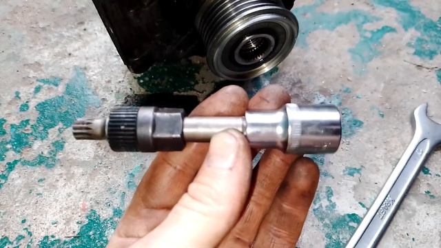 генератор бош bosch Logan 1.4 2006г обгоная муфта ключ головка щетки соединения смотреть онлайн
