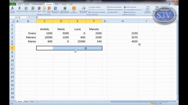 Excel 2010 - Calcular Promedios